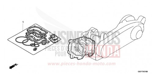 DICHTUNG SATZ A NSC50E de 2014